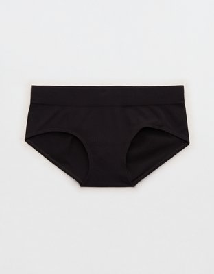 Superchill Seamless Rib Boybrief Underwear - True Black