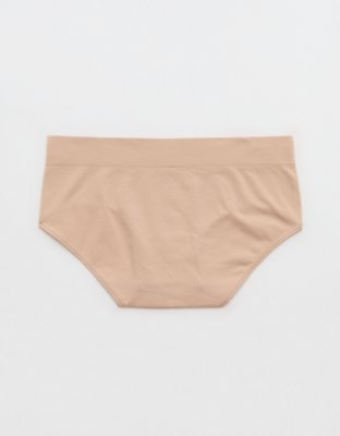 Superchill Seamless Rib Boybrief Underwear - Sands