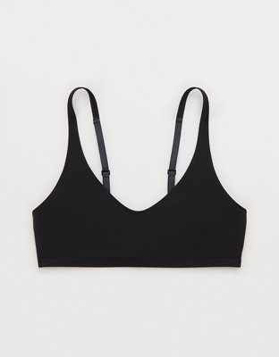 Float Scoop Bralette - True Black