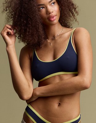 Float Scoop Bralette - Navy