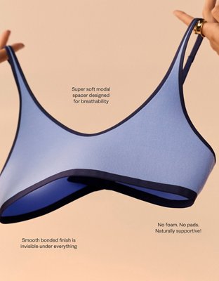 Float Scoop Bralette - Cloudy Blue