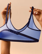 Float Scoop Bralette - Cloudy Blue