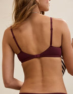 Float Scoop Bralette - Royal Berry