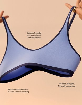 Float Scoop Bralette - Shell Gray