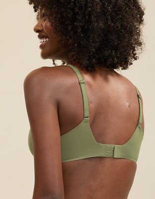SMOOTHEZ Full Coverage Lightly Lined Bra - Olive