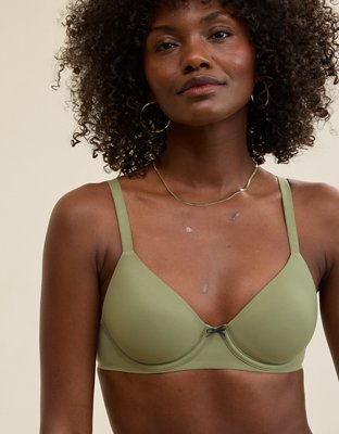 SMOOTHEZ Full Coverage Lightly Lined Bra - Olive