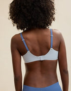 SMOOTHEZ Full Coverage Lightly Lined Bra - Misty Sky