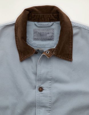 AE Canvas Barn Coat - Light Blue