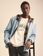 AE Canvas Barn Coat - Light Blue