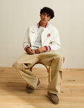 AE Varsity Jacket - Air White