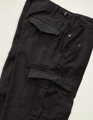 AE x Lamine Yamal Ultra-Baggy Cargo Pant - Faded Black