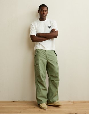 AE x Lamine Yamal Ultra-Baggy Cargo Pant - Olive Moss