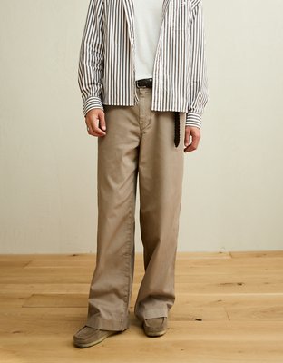 AE x Lamine Yamal Ultra Baggy Khaki Pant - Stone Gray