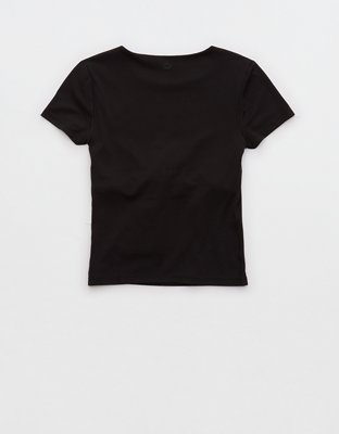OFFLINE By Aerie Real Me XTRA T-Shirt - True Black