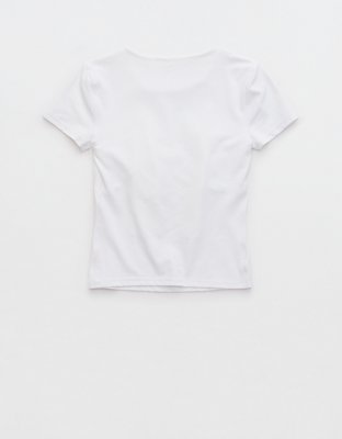 OFFLINE By Aerie Real Me XTRA T-Shirt - White