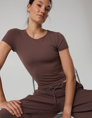 OFFLINE By Aerie Real Me XTRA T-Shirt - Relic