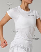 OFFLINE By Aerie Gotta Run Seamless Short Sleeve T-Shirt - True Black