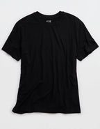 OFFLINE By Aerie Let's Stretch Oversized T-Shirt - True Black
