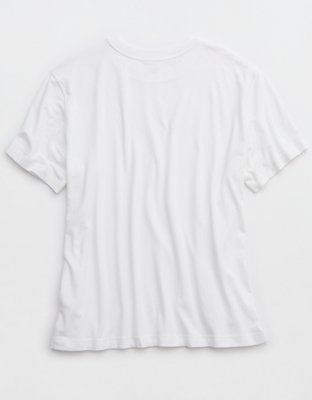 OFFLINE By Aerie Let's Stretch Oversized T-Shirt - White