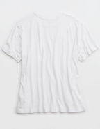 OFFLINE By Aerie Let's Stretch Oversized T-Shirt - White