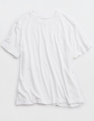 OFFLINE By Aerie Let's Stretch Oversized T-Shirt - White