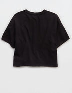OFFLINE By Aerie OG Cotton Short Sleeve T-Shirt - Washed Black