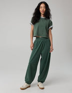 OFFLINE By Aerie OG Cotton Short Sleeve T-Shirt - Rugged Green