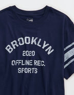 OFFLINE By Aerie Let's Stretch Seamed Boyfriend T-Shirt - Royal Navy