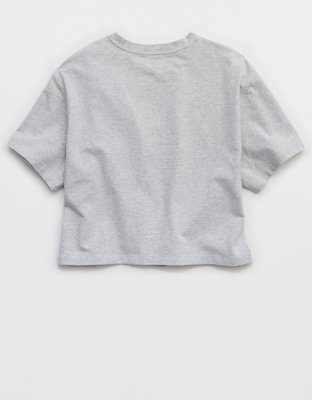 OFFLINE By Aerie OG Cotton Short Sleeve T-Shirt - Medium Heather Gray