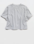 OFFLINE By Aerie OG Cotton Short Sleeve T-Shirt - Medium Heather Gray