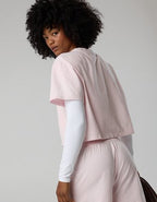 OFFLINE By Aerie OG Cotton Short Sleeve T-Shirt - Pink Petal
