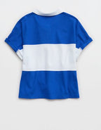 OFFLINE By Aerie Pique Rugby Polo T-Shirt - Cobalt Jewel