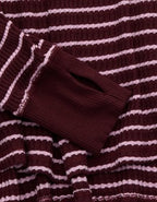 OFFLINE By Aerie Wow! Waffle Long Sleeve V Neck T-Shirt - Royal Berry