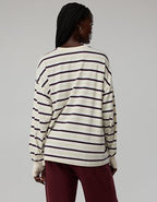 OFFLINE By Aerie Let's Stretch Long Sleeve Boyfriend T-Shirt - Soft Muslin