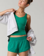 OFFLINE By Aerie Real Me Low Key Tank Top - Pine