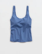 OFFLINE By Aerie Real Me Low Key Tank Top - Marbled Blue