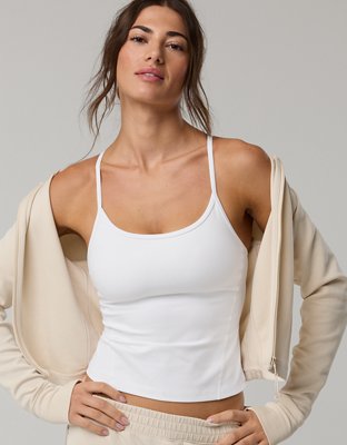OFFLINE By Aerie The Hugger Tank Top - White