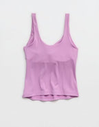 OFFLINE By Aerie Real Me Low Key Tank Top - Planet Pink