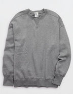 OFFLINE By Aerie Cloud Fleece Oversized Crewneck Sweatshirt - Dark Heather Gray