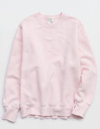 OFFLINE By Aerie Cloud Fleece Oversized Crewneck Sweatshirt - Pink Petal