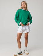 OFFLINE By Aerie Cloud Fleece Oversized Crewneck Sweatshirt - Pine