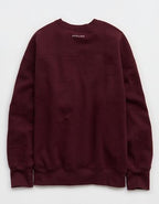 OFFLINE By Aerie Cloud Fleece Oversized Crewneck Sweatshirt - Royal Berry