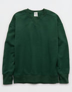 OFFLINE By Aerie Cloud Fleece Oversized Crewneck Sweatshirt - Rugged Green
