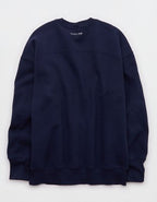 OFFLINE By Aerie Cloud Fleece Oversized Crewneck Sweatshirt - Royal Navy