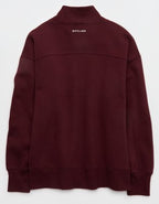 OFFLINE By Aerie Cloud Fleece Oversized Mockneck Sweatshirt - Royal Berry