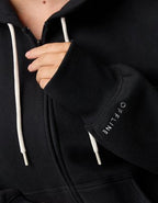 OFFLINE By Aerie Cloud Fleece Classic Full Zip Sweatshirt - True Black