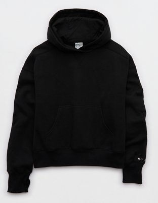 OFFLINE By Aerie Cloud Fleece Classic Length Hoodie - True Black