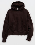 OFFLINE By Aerie Cloud Fleece Classic Length Hoodie - Deep Earth