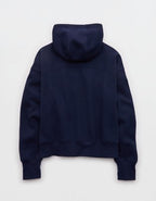 OFFLINE By Aerie Cloud Fleece Classic Length Hoodie - Classic Navy