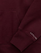 OFFLINE By Aerie Cloud Fleece Classic Length Hoodie - Royal Berry